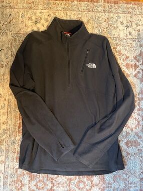 The North Face Black Quarter-Zip Fleece Pullover